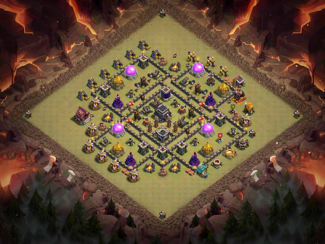 Th9 War Base Layout 9